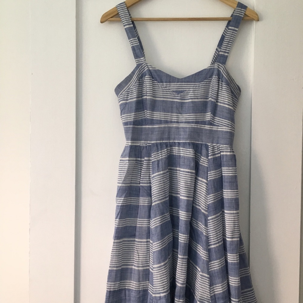 MINKPINK Blue Stripe Dress